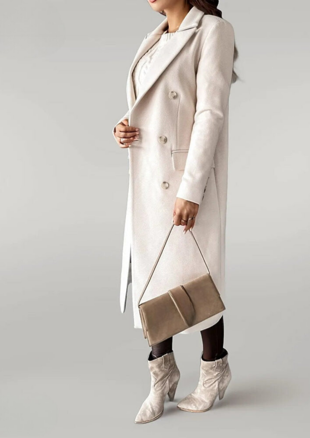 Ladies Winter Coat Scandinavian Style with Comfortable Fit
