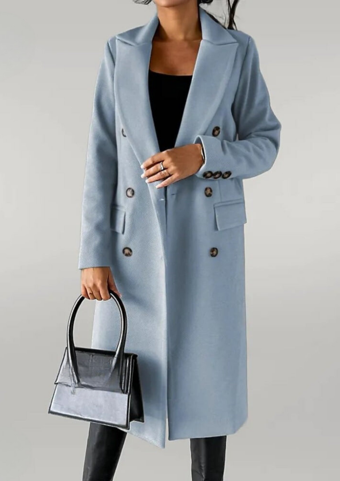 Ladies Winter Coat Scandinavian Style with Comfortable Fit