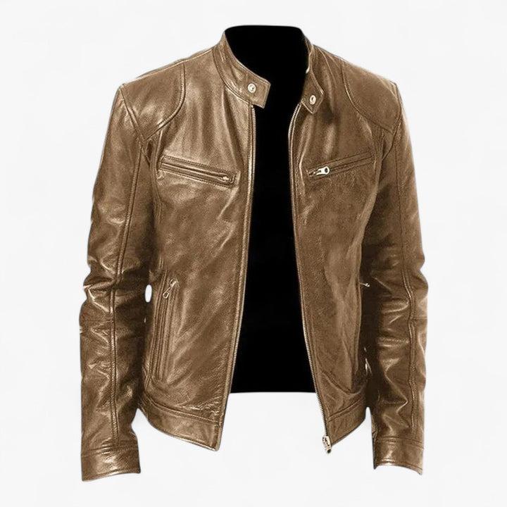 Jacket Men - Leather Genuine Statement Jacket