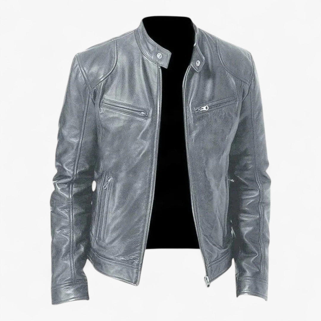 Jacket Men - Leather Genuine Statement Jacket