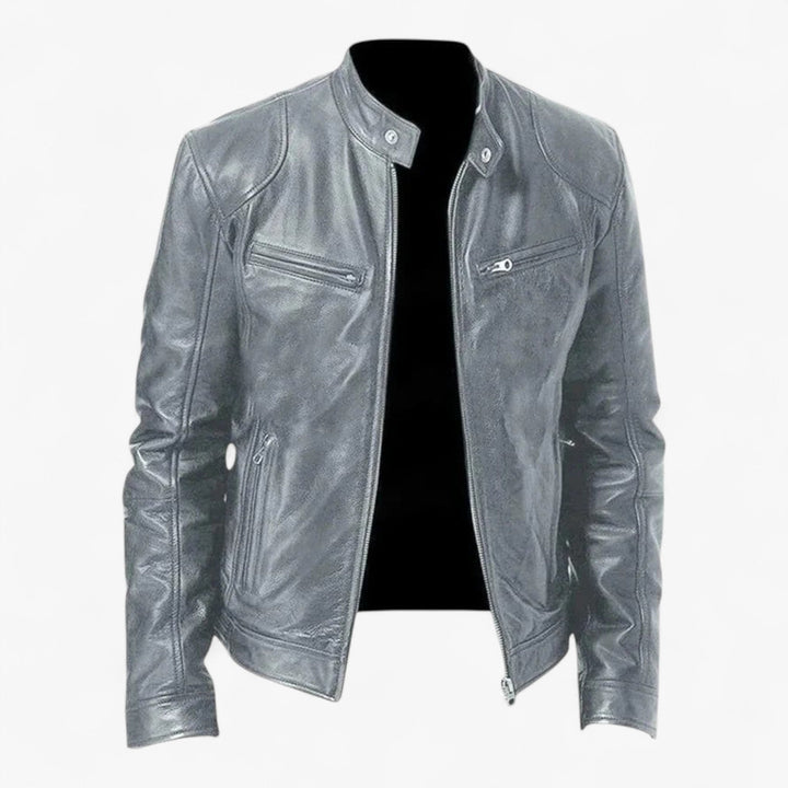 Jacket Men - Leather Genuine Statement Jacket