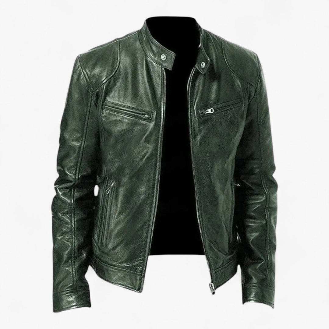 Jacket Men - Leather Genuine Statement Jacket