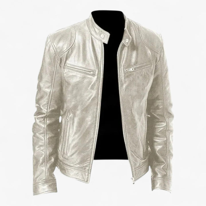 Jacket Men - Leather Genuine Statement Jacket