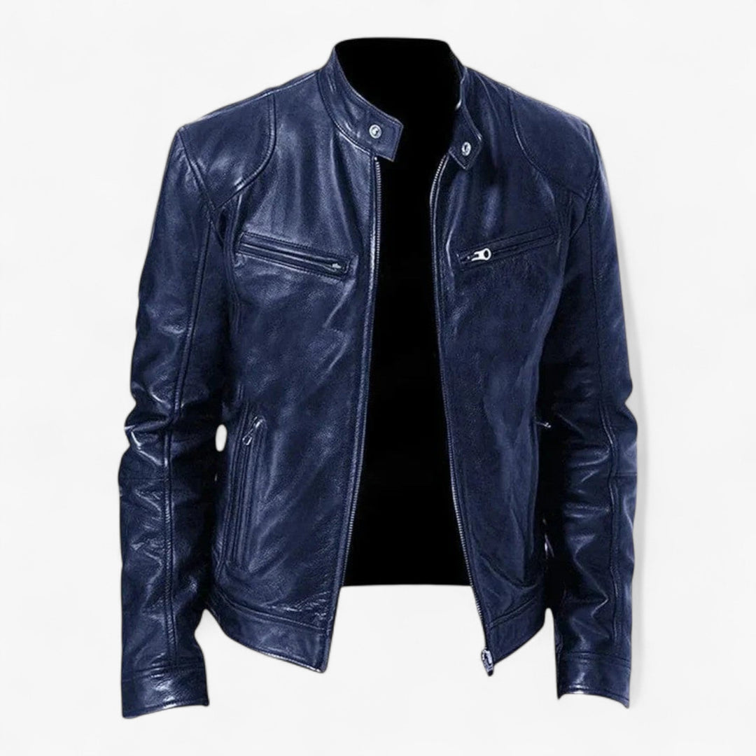 Jacket Men - Leather Genuine Statement Jacket