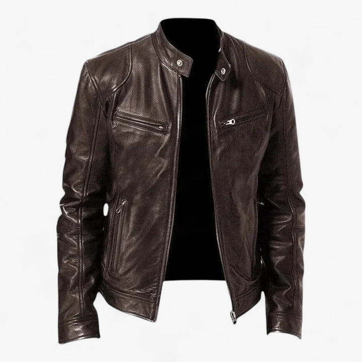 Jacket Men - Leather Genuine Statement Jacket