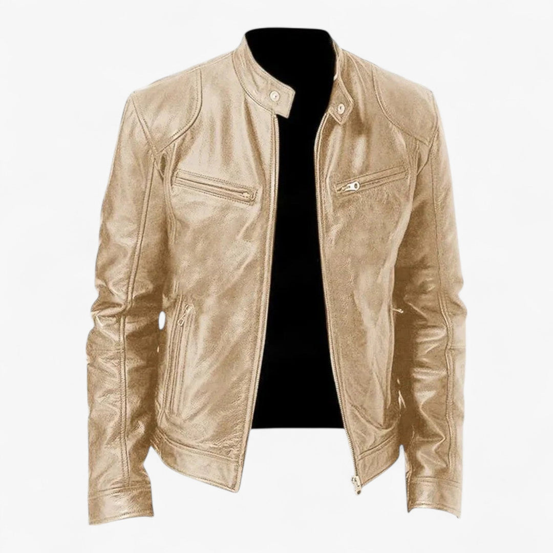 Jacket Men - Leather Genuine Statement Jacket