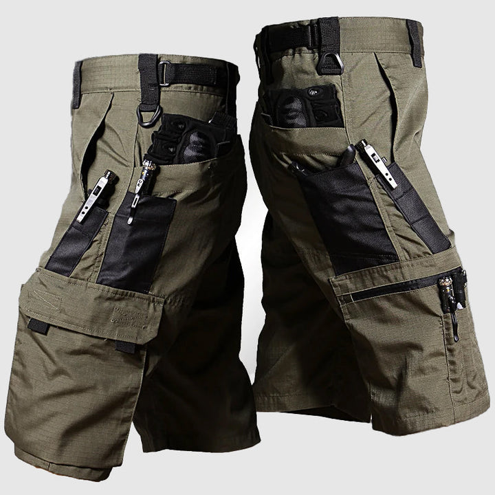Ronan | Men’s Tactical Multi-Pocket Camo Cargo Shorts