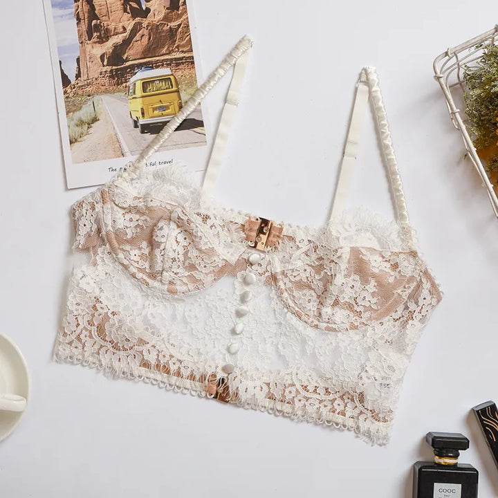 Lucia | Lace Cropped Cami