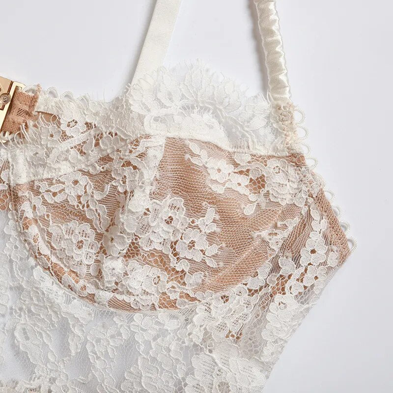 Lucia | Lace Cropped Cami