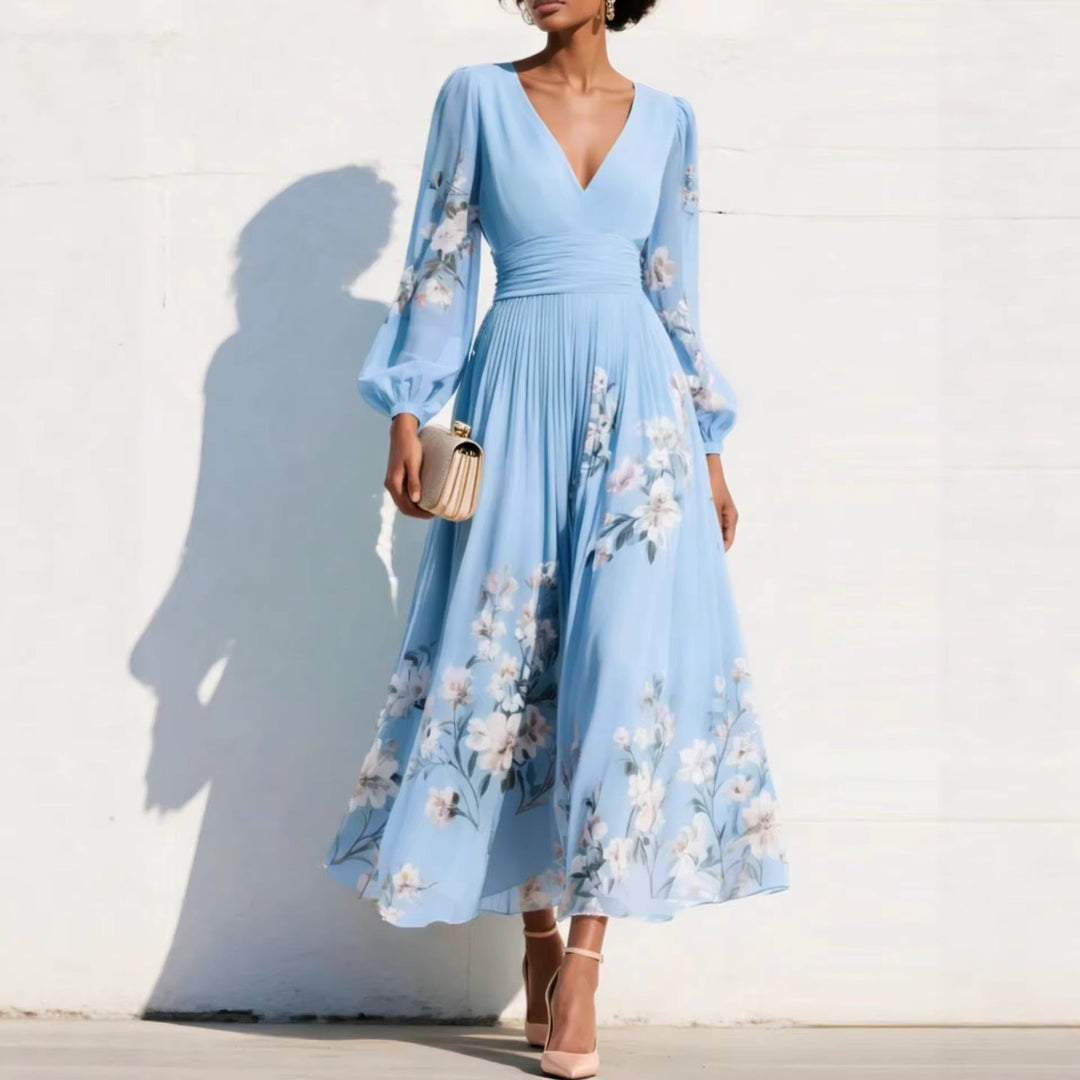 Charlotte - Stylish Flowing Midi Dress