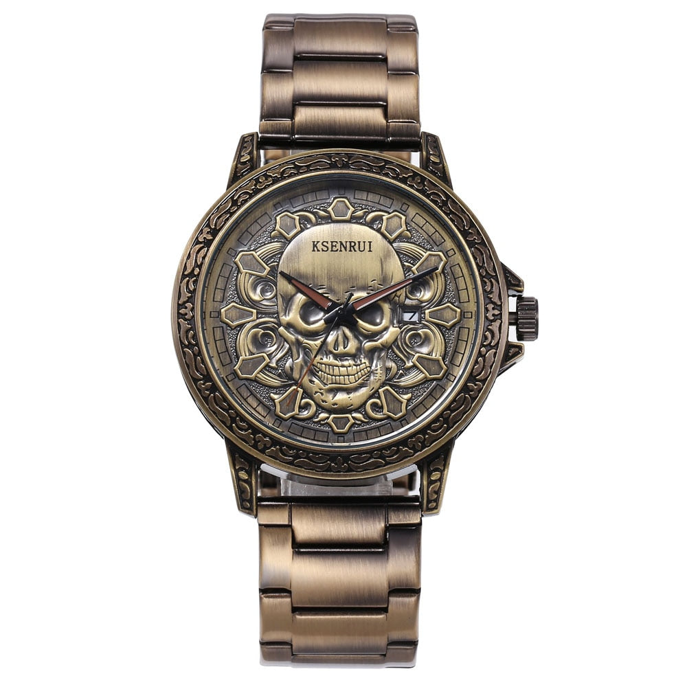 Skull Face Watch