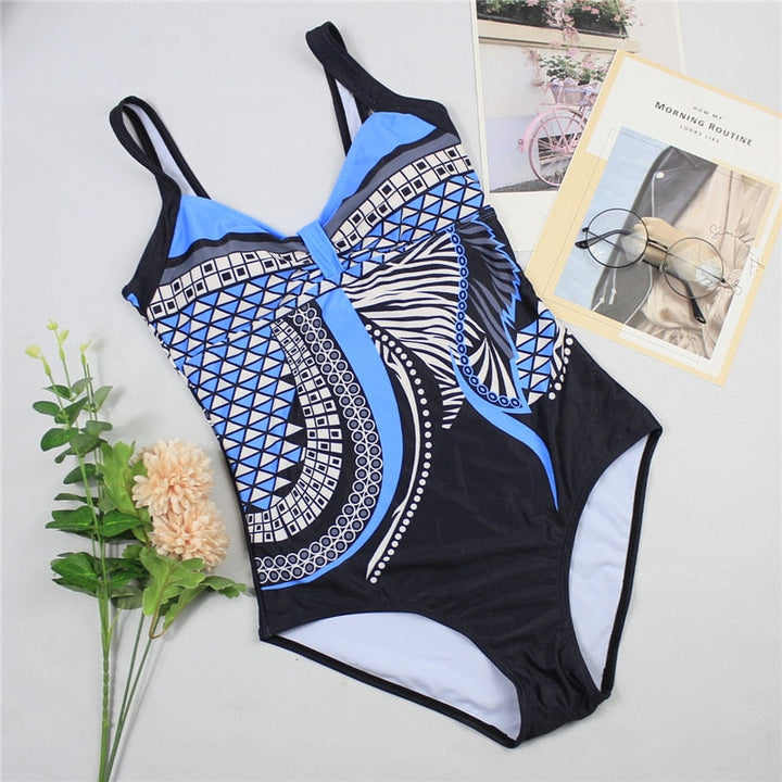 Elegant Shaping Swimsuit for Women – Flattering Fit &amp; Timeless Style