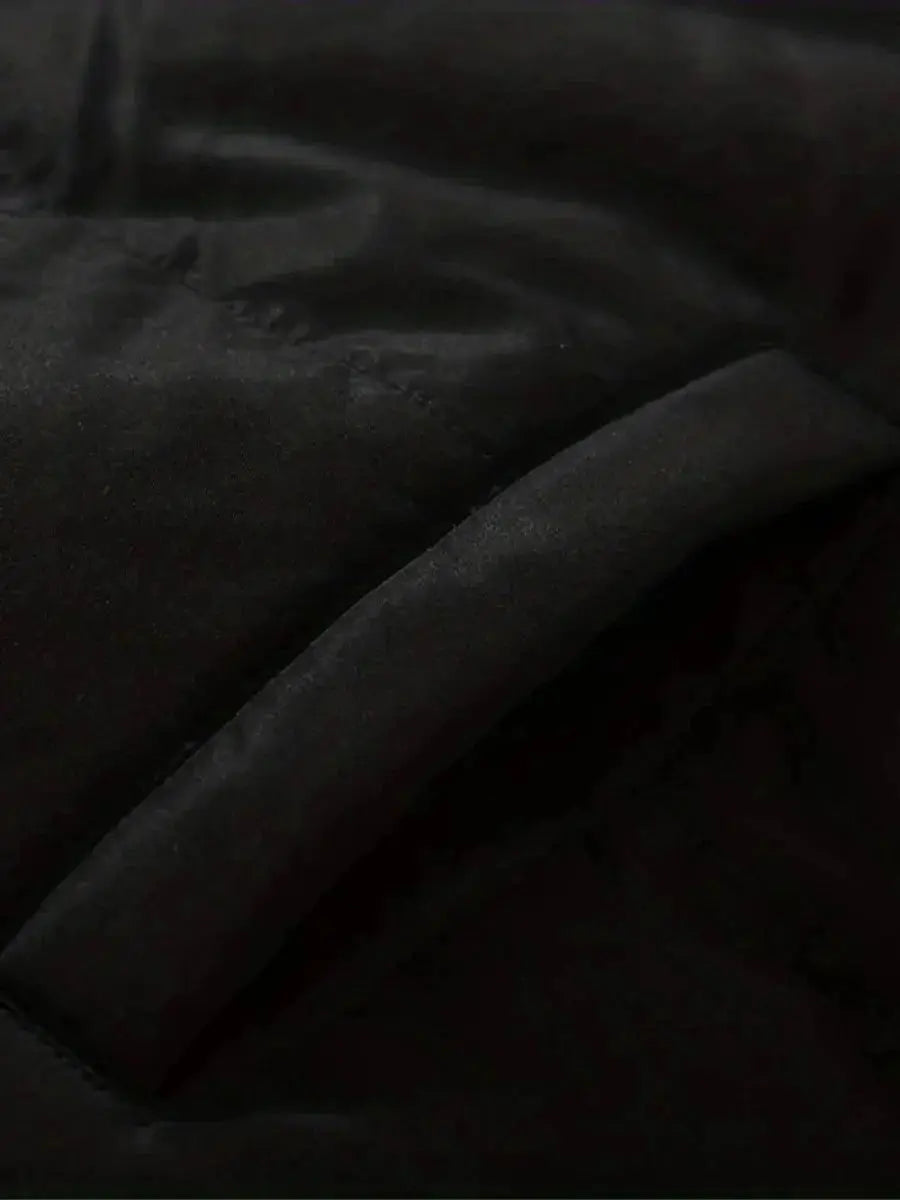 Hooded Quilted Winter Jacket with Plush Lining