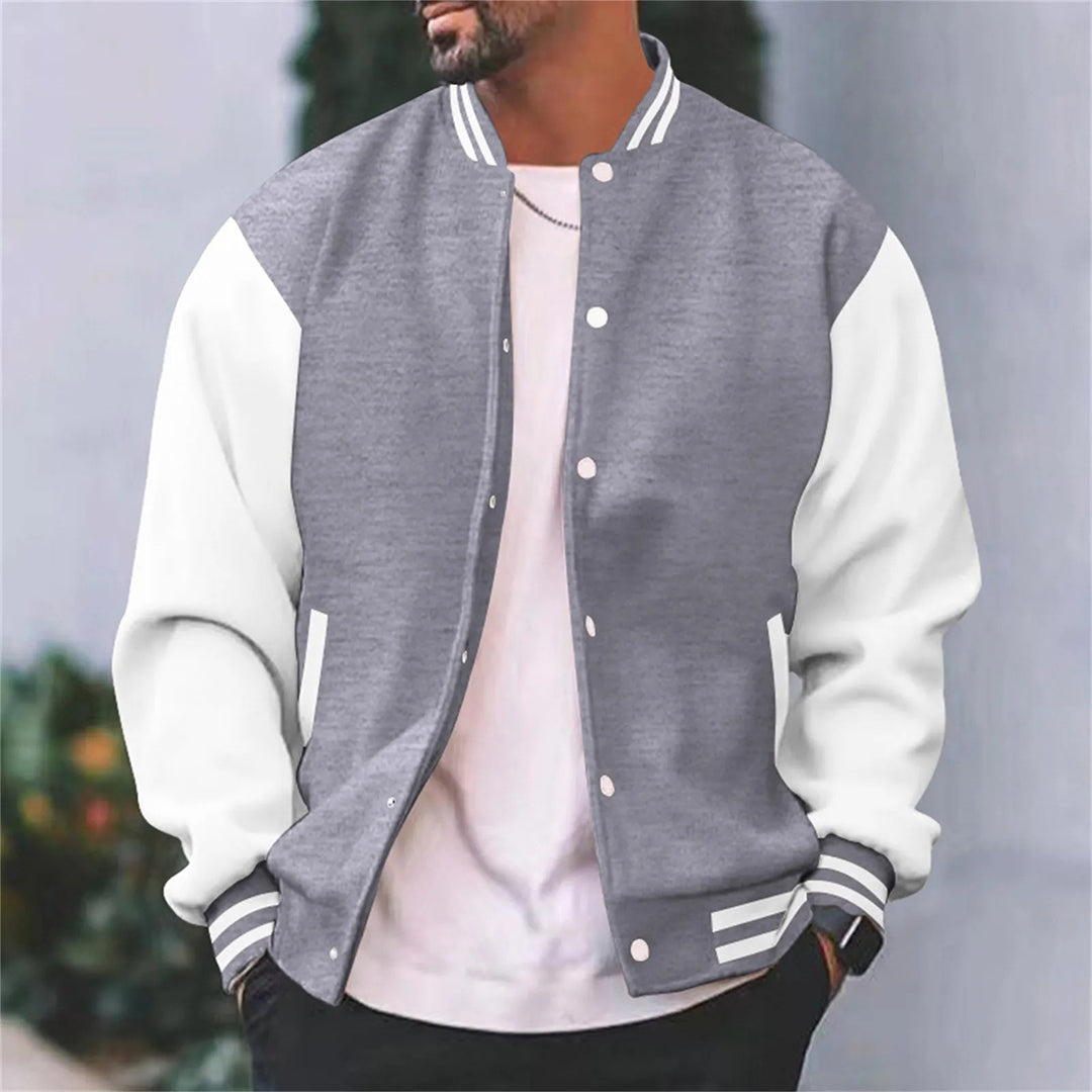 Timothy | Men’s Retro Letterman Style Varsity Jacket