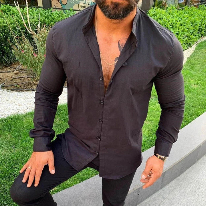 Solid Linen Men&