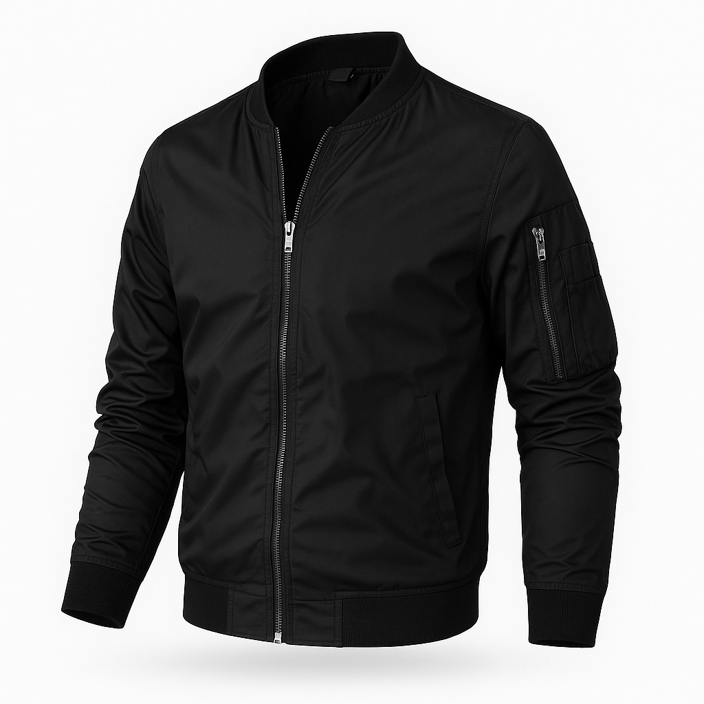 Jacket Men - Light Casual Everyday Bomber Jacket