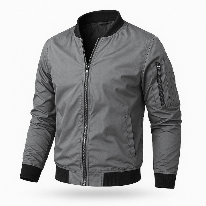 Jacket Men - Light Casual Everyday Bomber Jacket