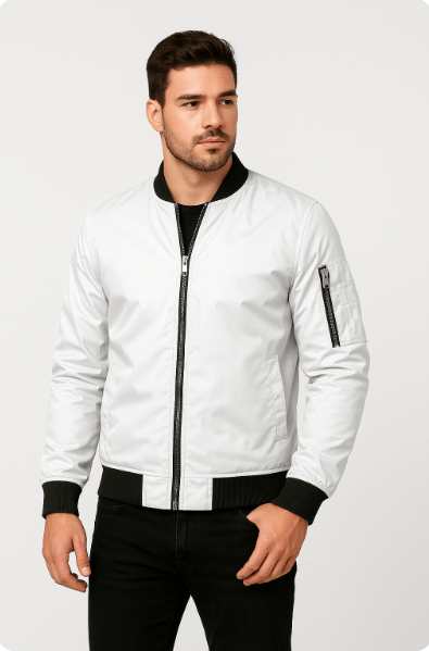Jacket Men - Light Casual Everyday Bomber Jacket