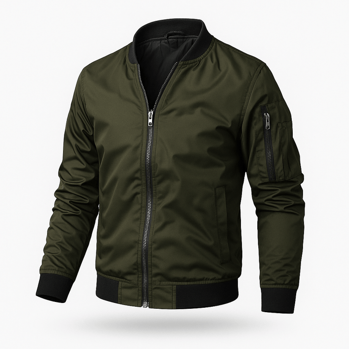 Jacket Men - Light Casual Everyday Bomber Jacket