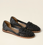 Women's Woven Flat Sandals with Buckle Detail and Comfortable Fit