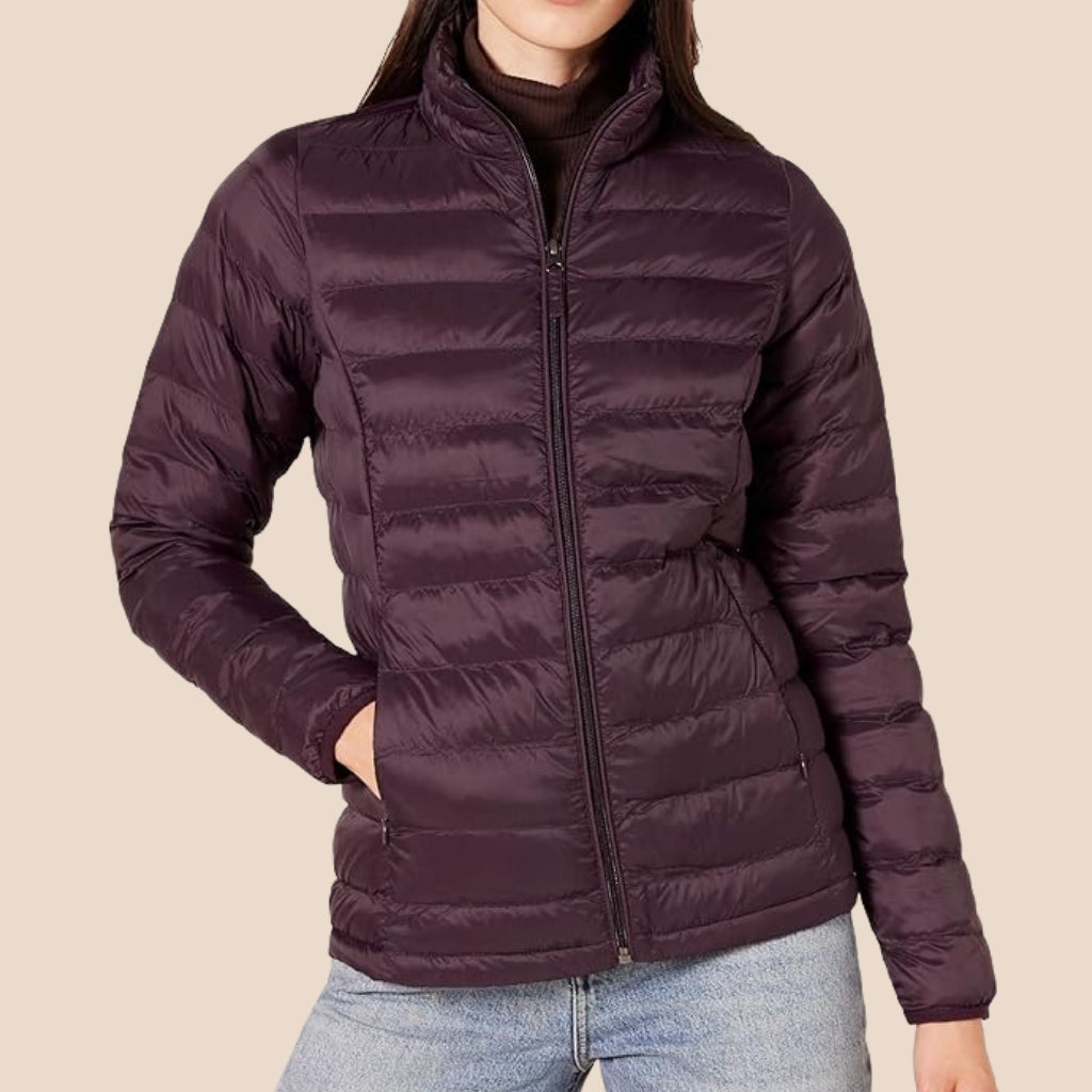 Lightweight, Packable Puffer Jacket for Women