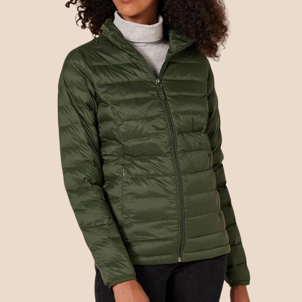 Lightweight, Packable Puffer Jacket for Women