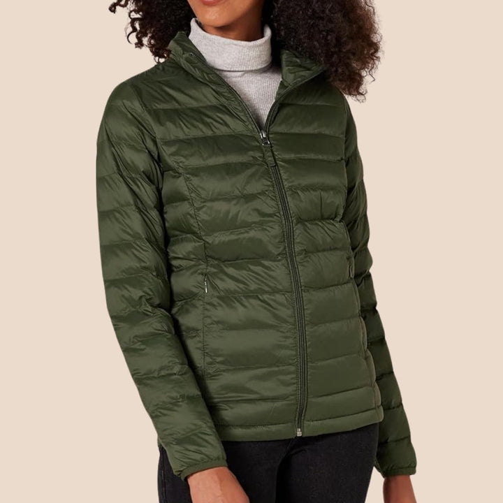 Lightweight, Packable Puffer Jacket for Women