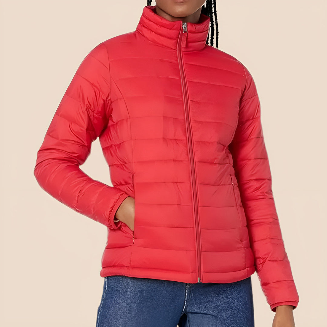 Lightweight, Packable Puffer Jacket for Women