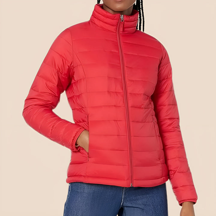 Lightweight, Packable Puffer Jacket for Women