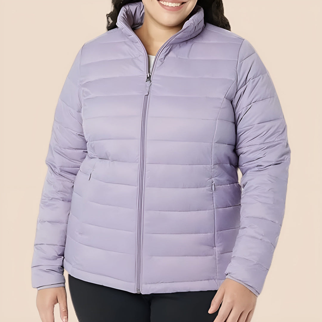 Lightweight, Packable Puffer Jacket for Women