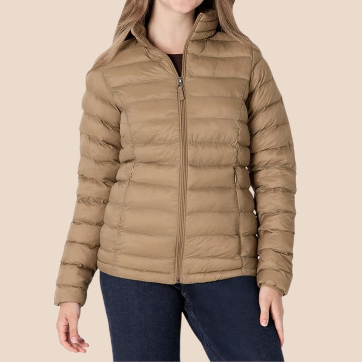Lightweight, Packable Puffer Jacket for Women