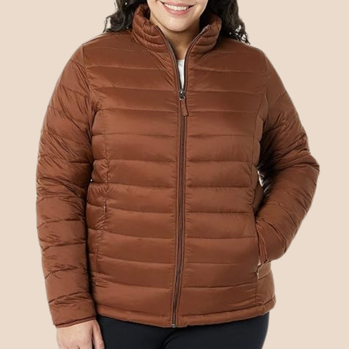 Lightweight, Packable Puffer Jacket for Women