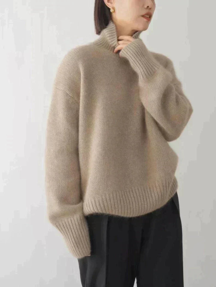 Isabella | High cashmere collar