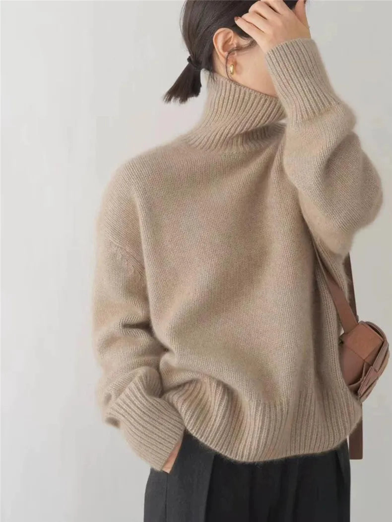 Isabella | High cashmere collar