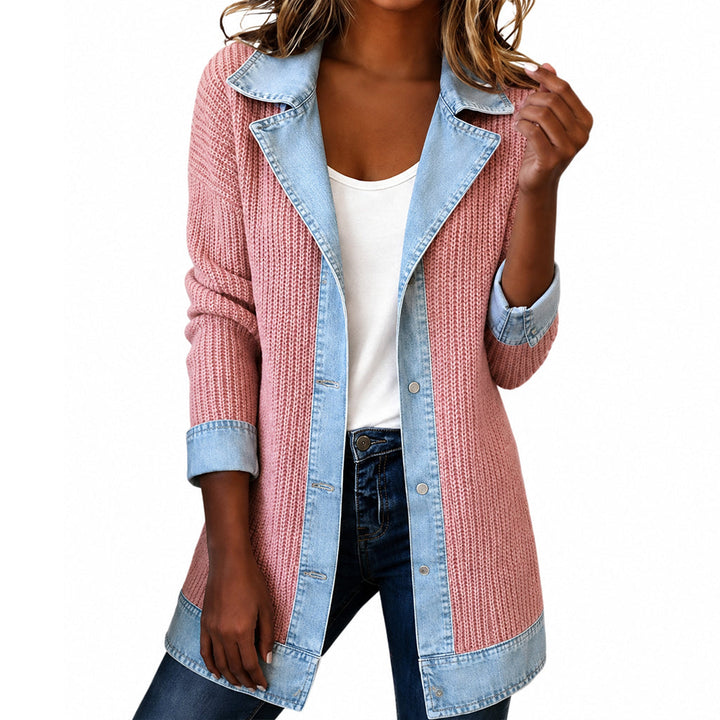 Jacket Women - Ribbed Knit Jacket