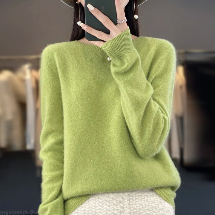 Sweater Women - Cashmere Knit Warm Sweater