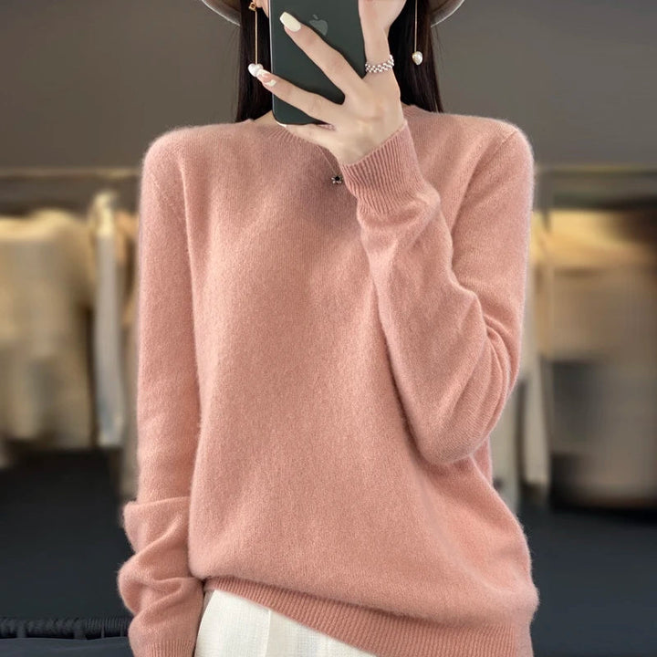 Sweater Women - Cashmere Knit Warm Sweater