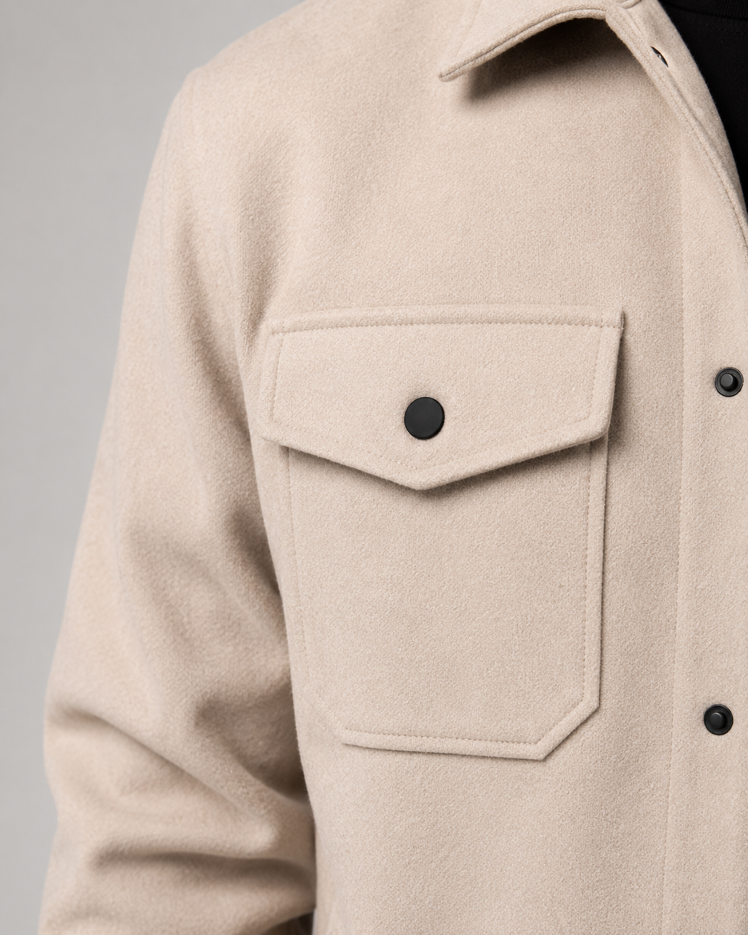 Men’s Overshirt Jacket – Casual Utility Fit