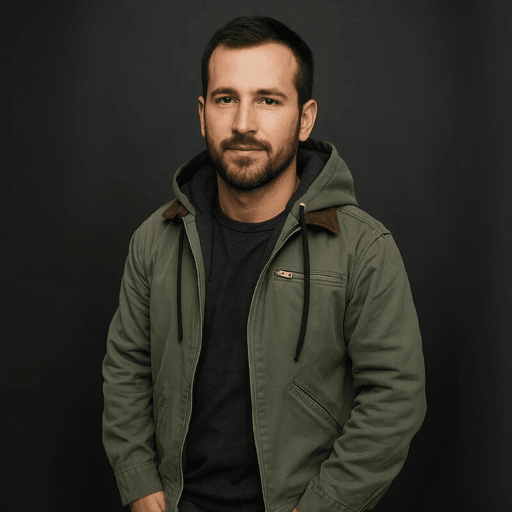 Nathan | Men’s Casual Zip-Up Hooded Jacket