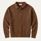 Men's Knit Polo Sweater | Soft & Comfortable