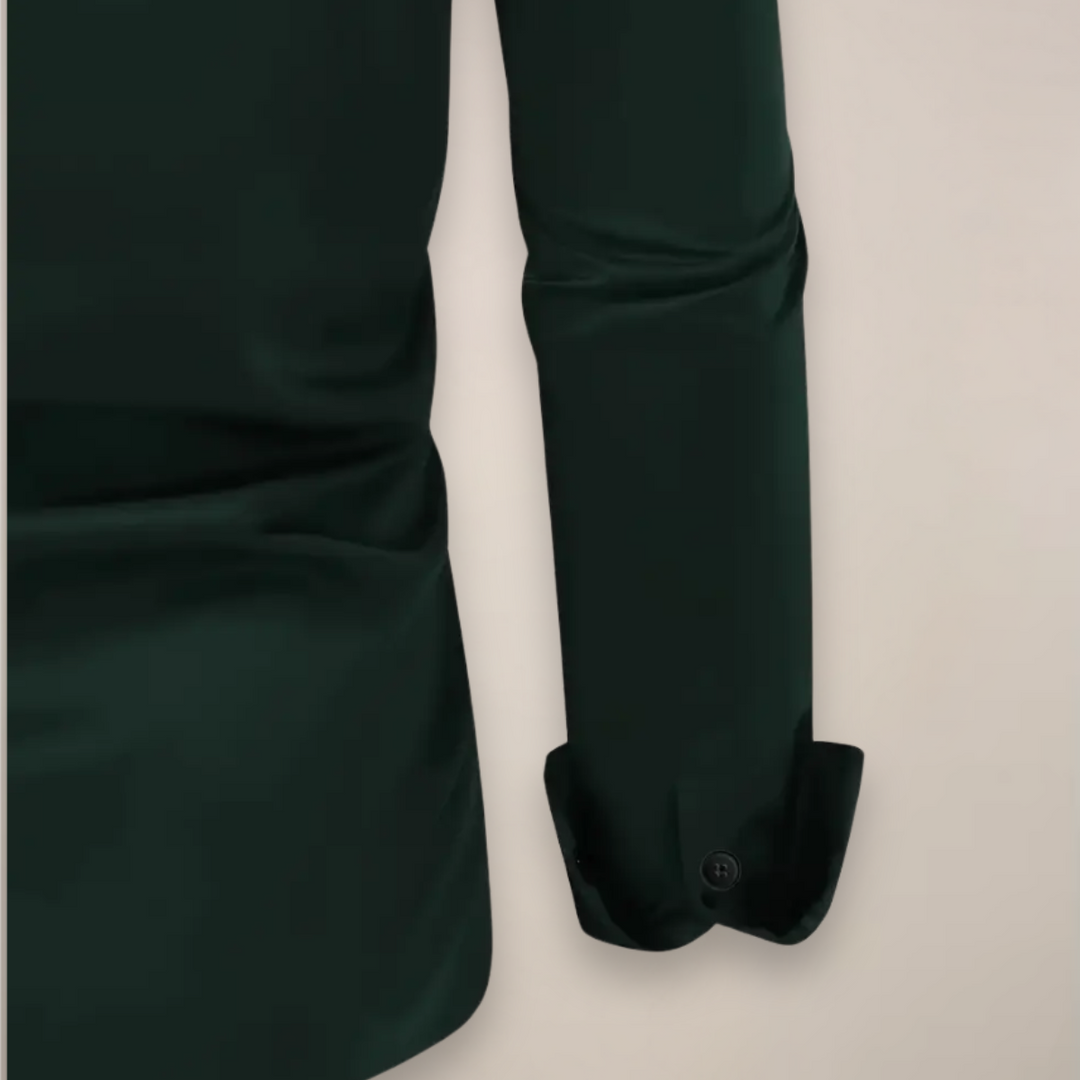 Men’s Dress Shirt | Long Sleeve Button Front