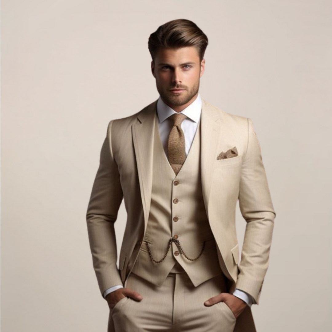 Men’s Three-Piece Formal Suit
