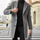 Men's Winter Coat | Tailored Notch-Lapel Fit