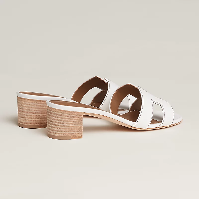 Sandals Women - Sleek Open-Toe Sandals with Ankle Strap