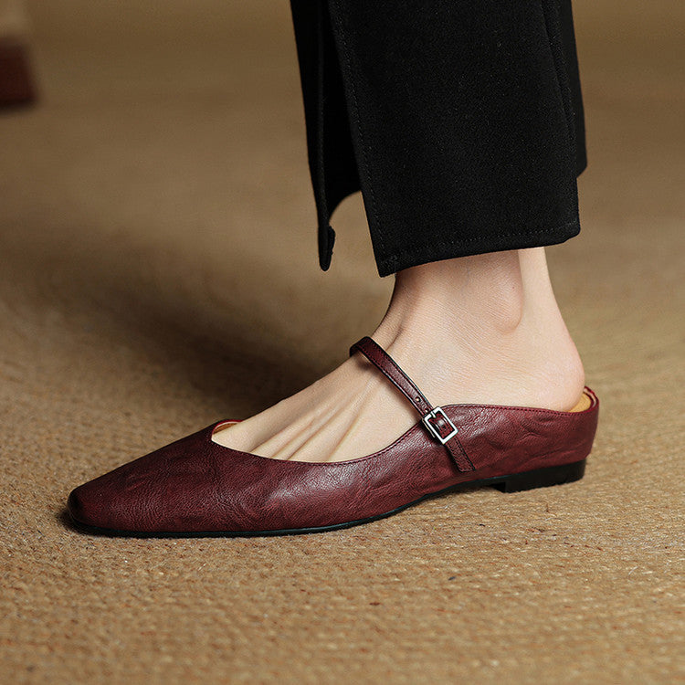 Hannah - Women’s Slip-On Mules – Elegant Summer Comfort Shoes
