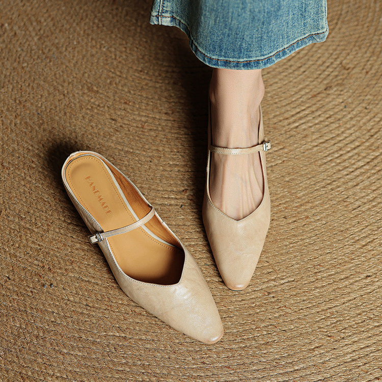 Hannah - Women’s Slip-On Mules – Elegant Summer Comfort Shoes
