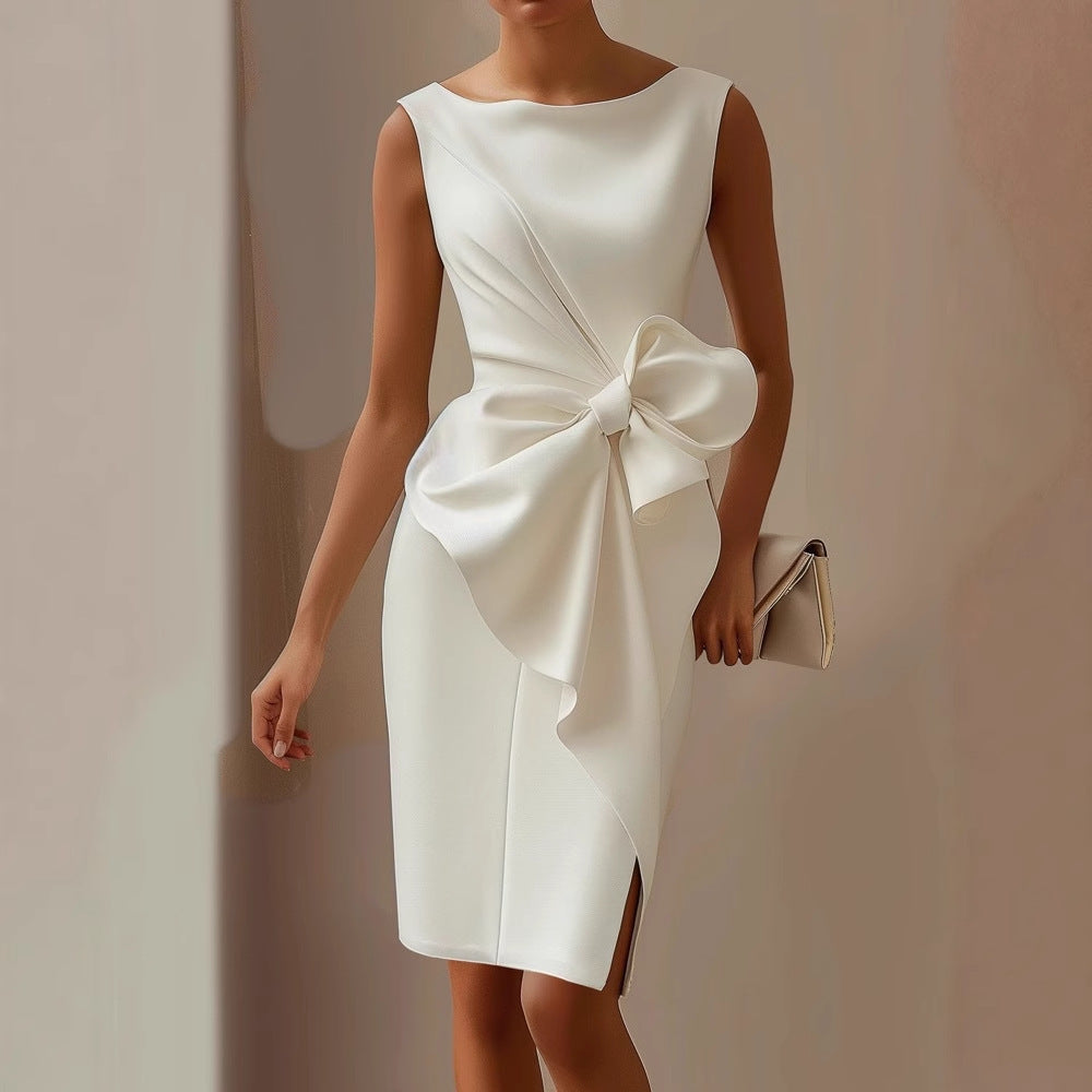 VESLI - Midi Dress with Soft Texture