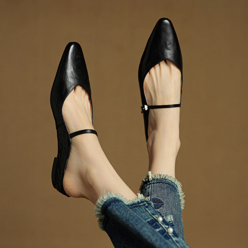 Hannah - Women’s Slip-On Mules – Elegant Summer Comfort Shoes