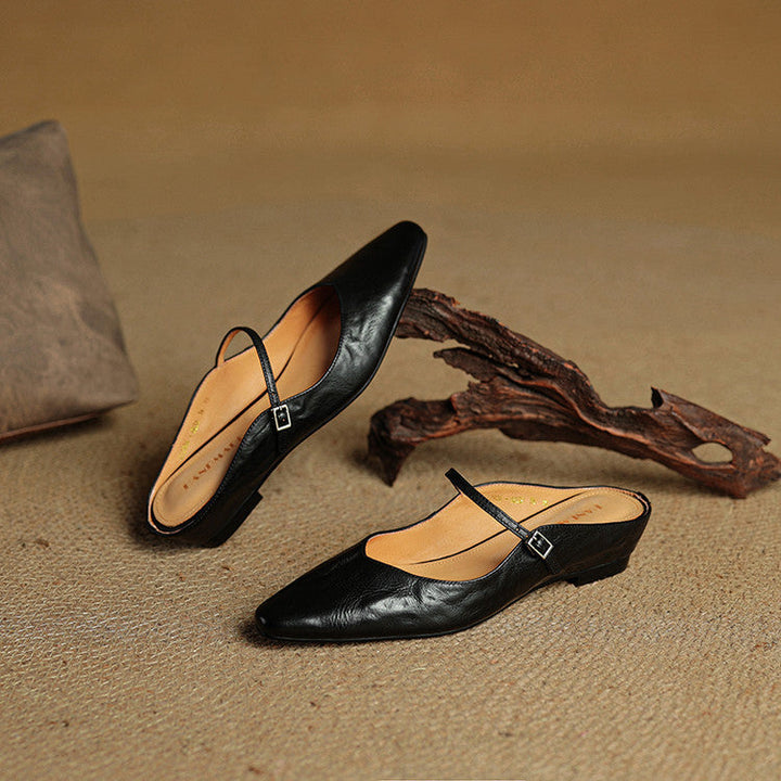 Hannah - Women’s Slip-On Mules – Elegant Summer Comfort Shoes