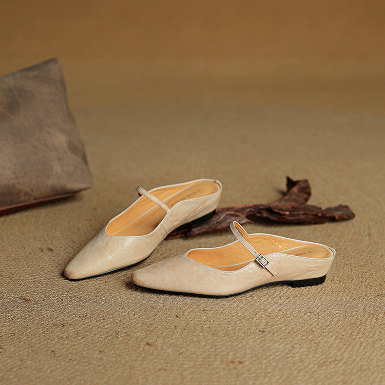 Hannah - Women’s Slip-On Mules – Elegant Summer Comfort Shoes